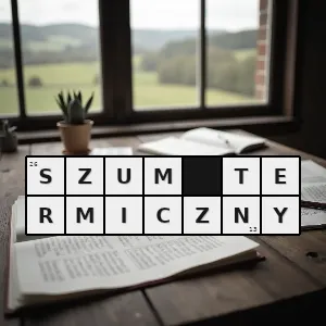 Hasło krzyżówkowe zakłócenie wszelkich sygnałów elektrycznych wywoływane zjawiskami termicznymi w ciałach stałych metalach półprzewodnikach i gazach powstaje z powodu ruchu elektronów swobodnych oraz ich oddziały - szum termiczny – rozwiązanie, synonimy, podpowiedzi i definicje krzyżówkowe